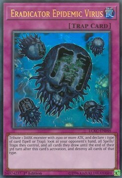 Eradicator Epidemic Virus Card Front