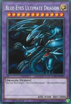 Blue-Eyes Ultimate Dragon Card Front
