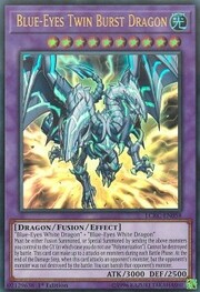 Blue-Eyes Twin Burst Dragon · Ultra Rare |  ©1996 058