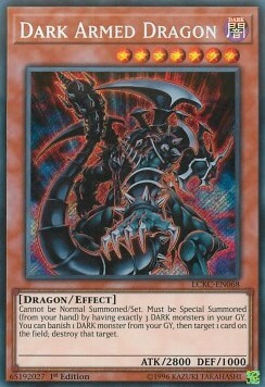 Dark Armed Dragon Card Front