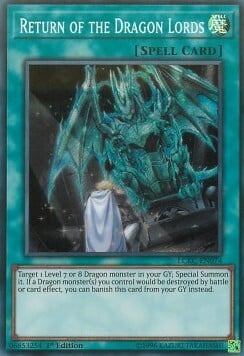 Return of the Dragon Lords Card Front