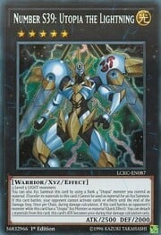 Number S39: Utopia the Lightning · Secret Rare |  ©1996 087sec