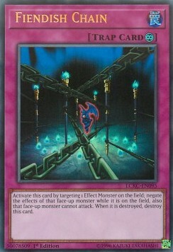 Fiendish Chain Card Front