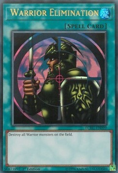 Warrior Elimination Card Front