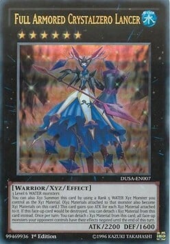 Full Armored Crystalzero Lancer Card Front