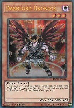 Darklord Ukoback Card Front
