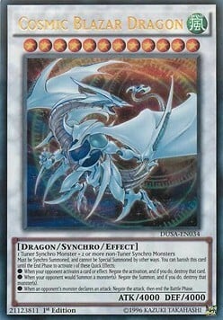 Drago Blazar Cosmico Card Front
