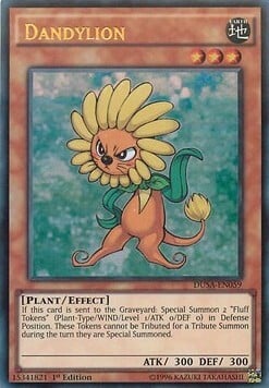 Dandylion Card Front