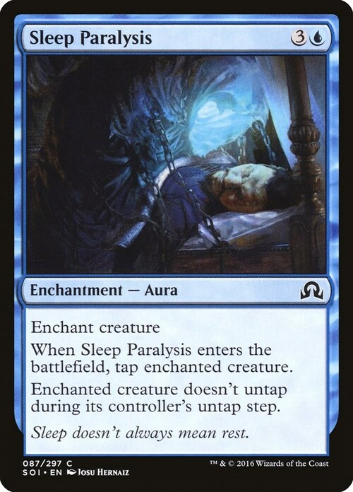 Paralisi nel Sonno Card Front