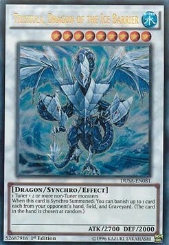Trishula, Dragon of the Ice Barrier Card Front