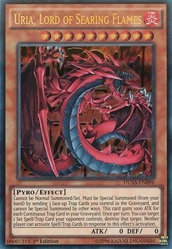 Uria, Lord of Searing Flames Card Front