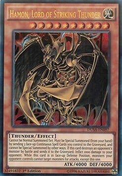 Hamon, Lord of Striking Thunder Card Front