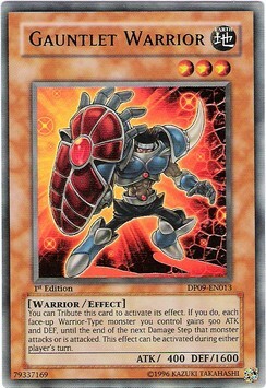Gauntlet Warrior Card Front