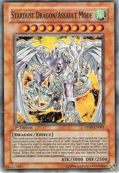 Stardust Dragon/Assault Mode Card Front