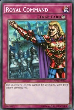 Royal Command Card Front