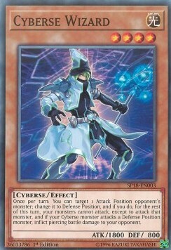 Cyberse Wizard Card Front