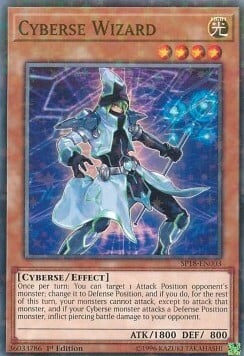 Cyberse Wizard Card Front