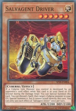 Salvagent Driver Card Front