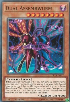 Dual Assembwurm Card Front
