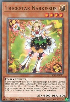 Trickstar Narkissus Card Front