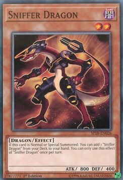 Sniffer Dragon Card Front
