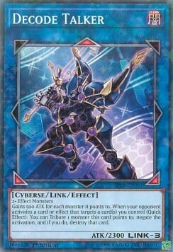 Decode Talker Card Front