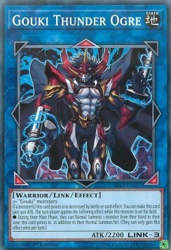 Gouki Thunder Ogre Card Front
