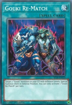 Gouki Re-Match Card Front