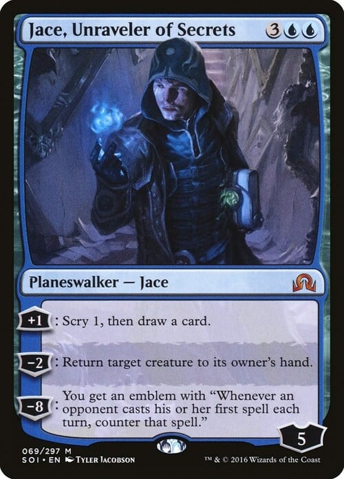 Jace, Rivelatore di Segreti Card Front