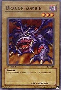 Drago Zombie Card Front