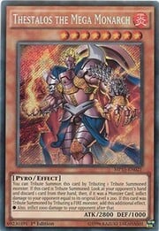 Thestalos the Mega Monarch · Secret Rare 021sec