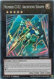 Number C102: Archfiend Seraph · Super Rare 024
