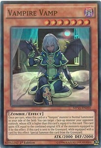 Vampire Vamp Card Front