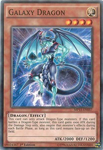 Galaxy Dragon Card Front