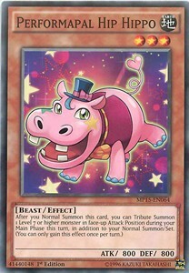 Performapal Hip Hippo Card Front