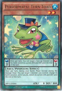 Performapal Turn Toad Card Front
