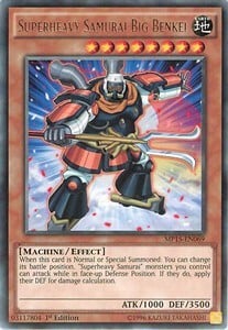 Samurai Superpesante Grande Benkei Card Front
