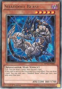 Shaddoll Beast Card Front