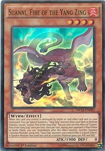 Suanni, Fire of the Yang Zing Card Front