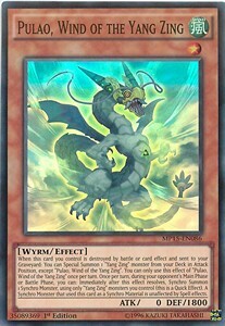 Pulao, Wind of the Yang Zing Card Front
