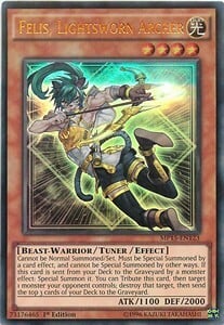 Felis, Lightsworn Archer Card Front