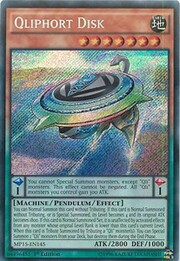 Qliphort Disk · Secret Rare 145sec