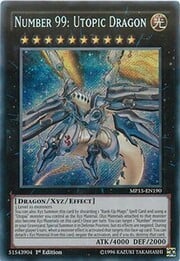 Number 99: Utopic Dragon · Secret Rare 190sec