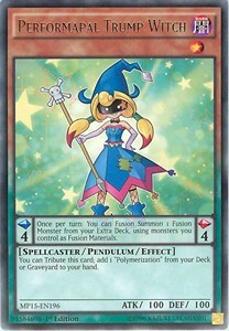 Performapal Trump Witch Card Front