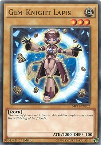 Gem-Knight Lapis Card Front