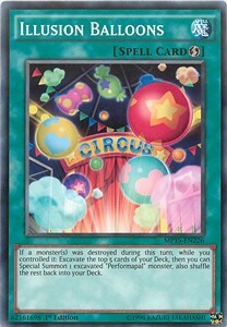 Illusion Balloons Card Front