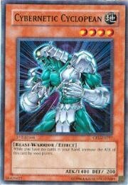 Cybernetic Cyclopean Card Front