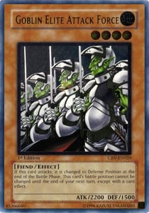 Goblin Elite Attack Force Card Front