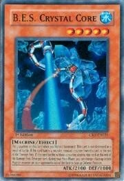 B.E.S. Crystal Core Card Front