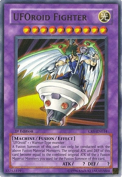 UFOroid Fighter Card Front